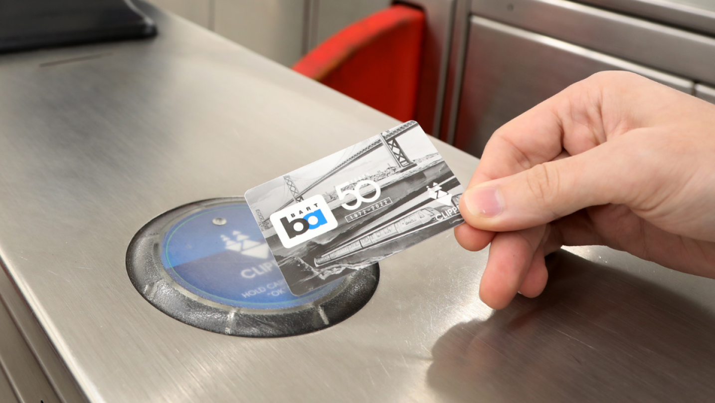 Enter to win a 50 pre loaded bart 50th anniversary clipper card